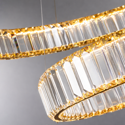 Nyra Loop Crystal Chandelier