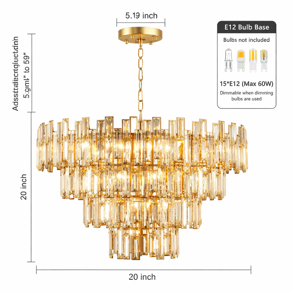 Lustréa Circular Chandelier
