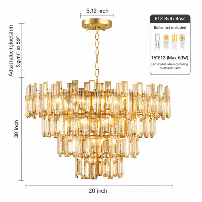 Lustréa Circular Chandelier