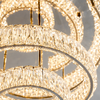 Royale Prism Crown Chandelier