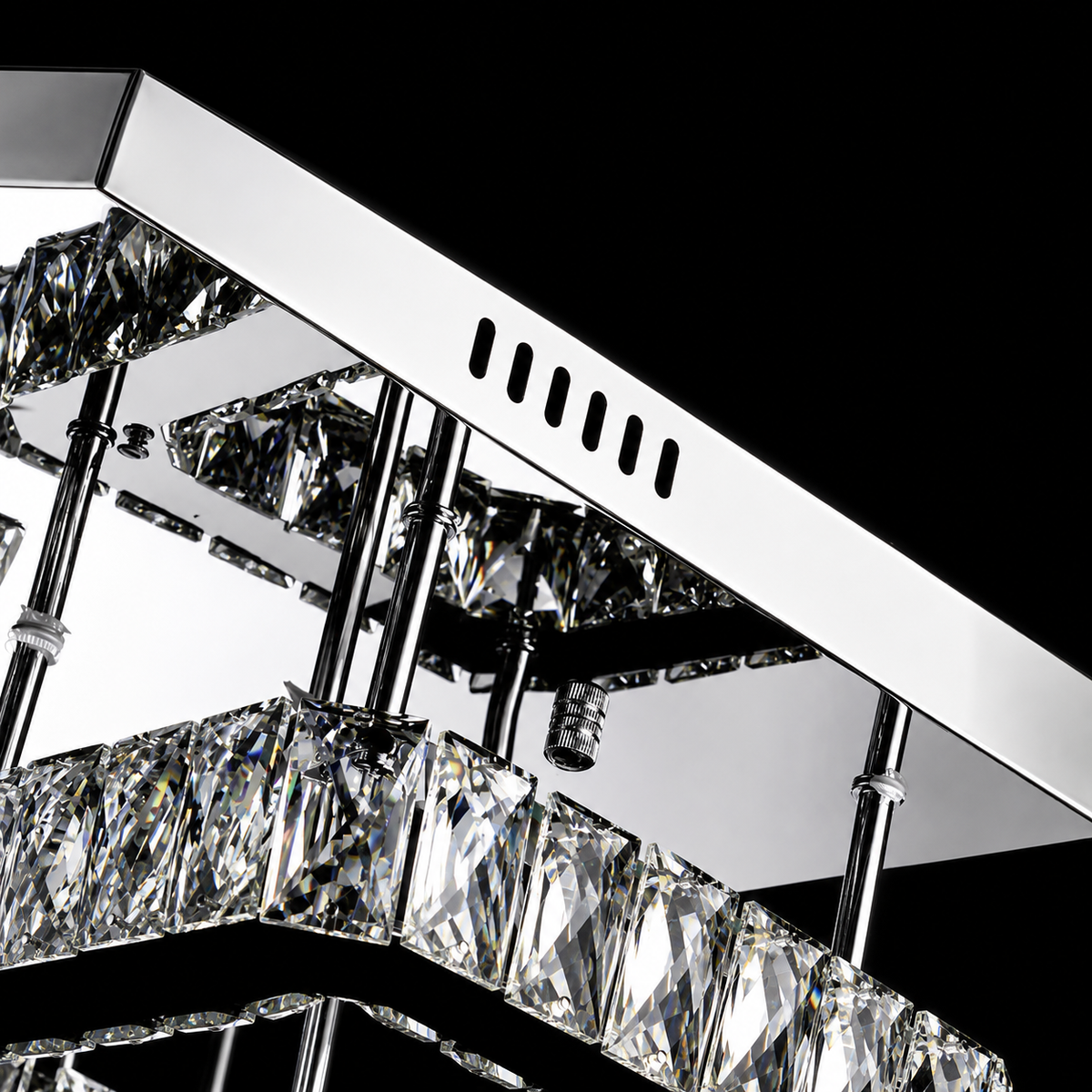 Grandéa crystal ceiling chandelier for modern living rooms