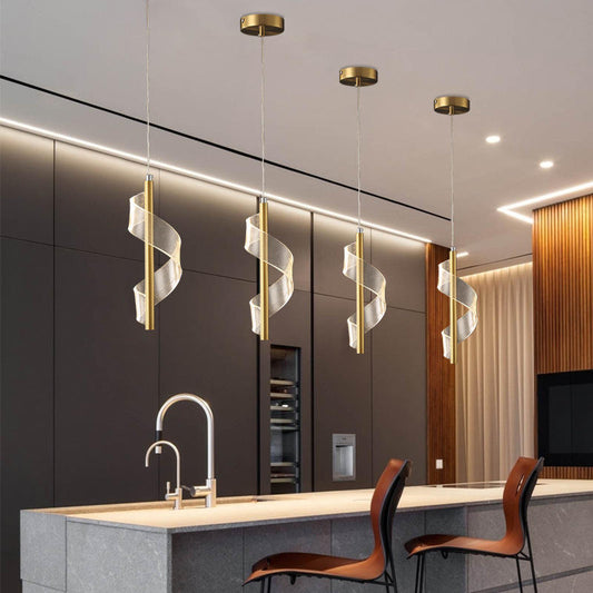 Aurelia Twist Pendant Light