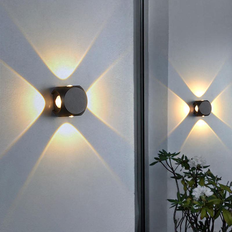 Pair Beam LED Wall Light