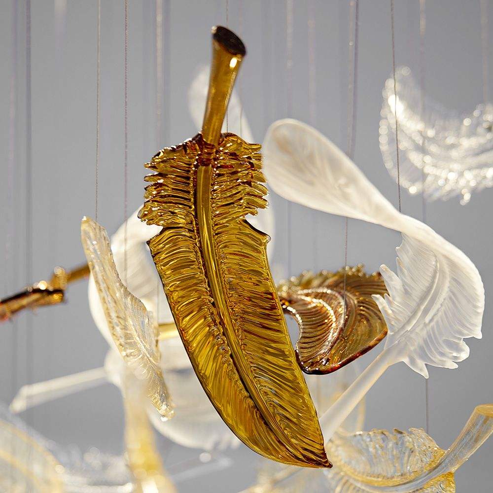 Élanora Leaf Chandelier