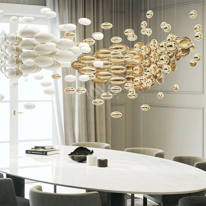 Pearl Oyster Chandelier