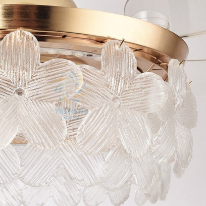 Floréa Luxe Chandelier Fan With Remote