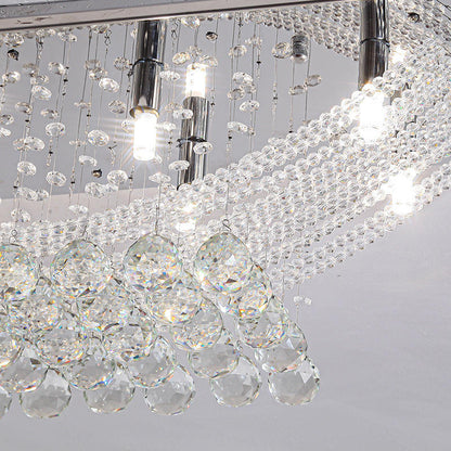 Prismara Flow Crystal Chandelier