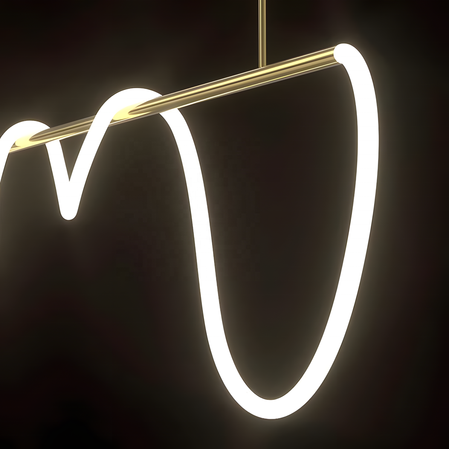 Infinity Wave Chandelier