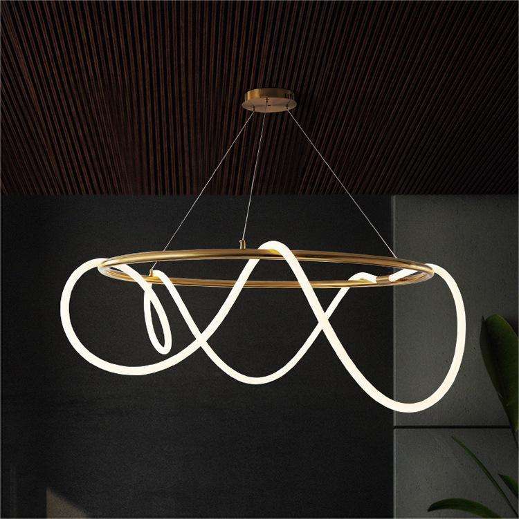 Infinity Glow Ring Chandelier