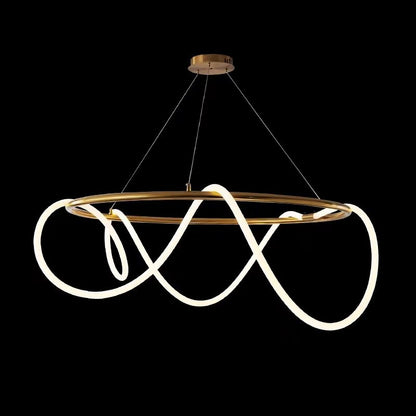 Infinity Glow Ring Chandelier