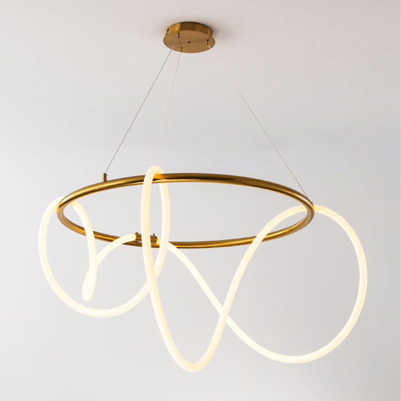 Infinity Glow Ring Chandelier