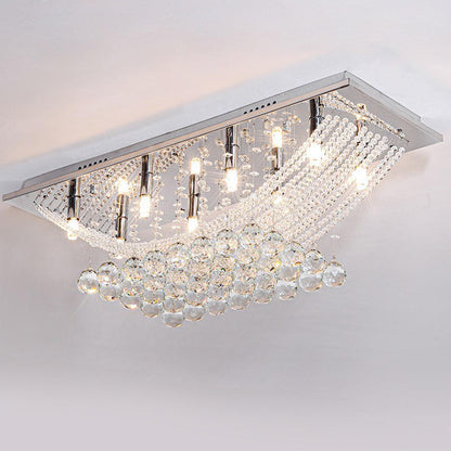 Prismara Flow Crystal Chandelier