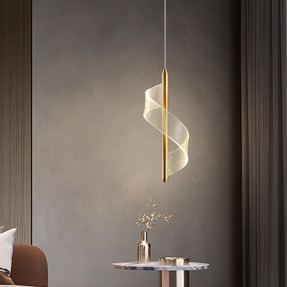 Aurelia Twist Pendant Light