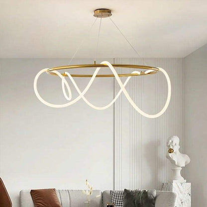 Infinity Glow Ring Chandelier
