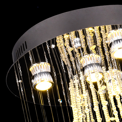 Modern Diamond Falls Chandelier
