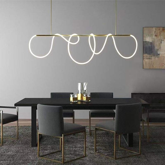 Infinity Wave Chandelier