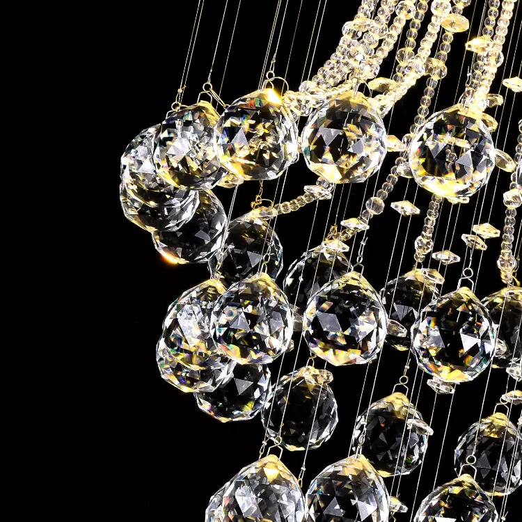 Modern Diamond Falls Chandelier