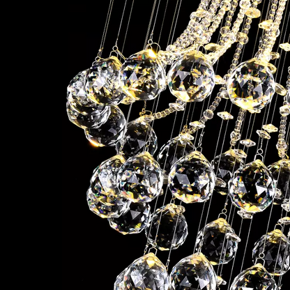 Modern Diamond Falls Chandelier