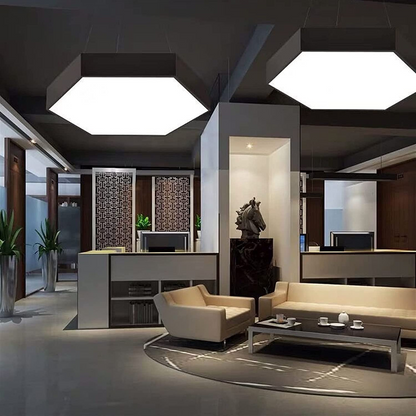 Hexagon LED Pendant Light
