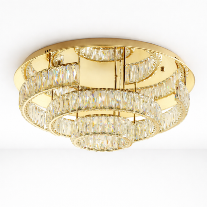 Royale Prism Crown Chandelier