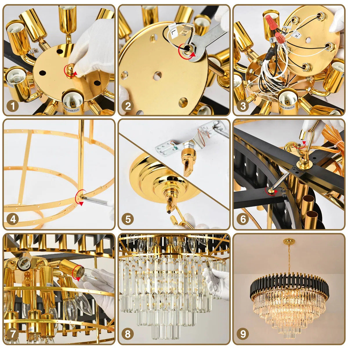 Night Luster Chandelier