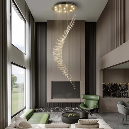 Grandéur Flow Crystal Chandelier