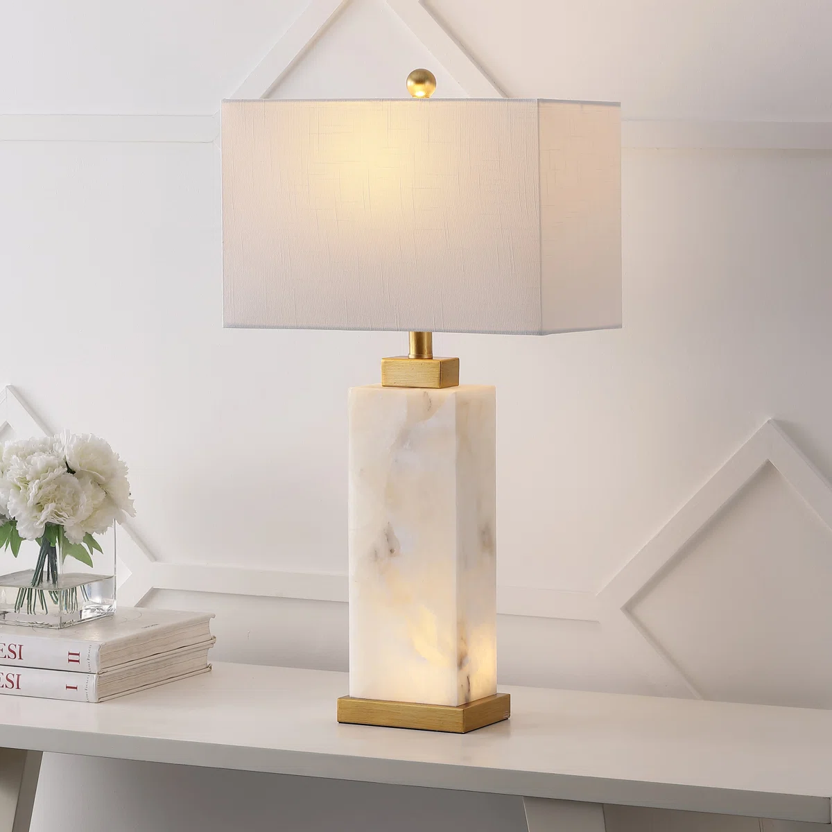 Dreamstone Alabaster Lamp
