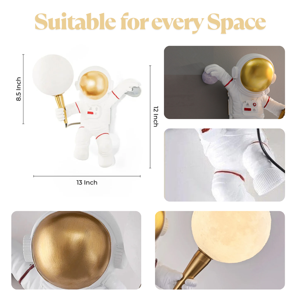 Astronaut Wall Light