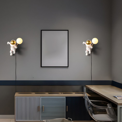 Astronaut Wall Light