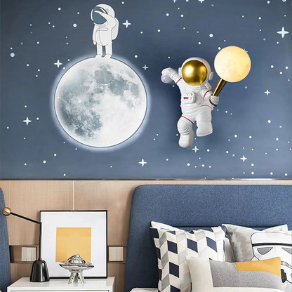 Astronaut Wall Light