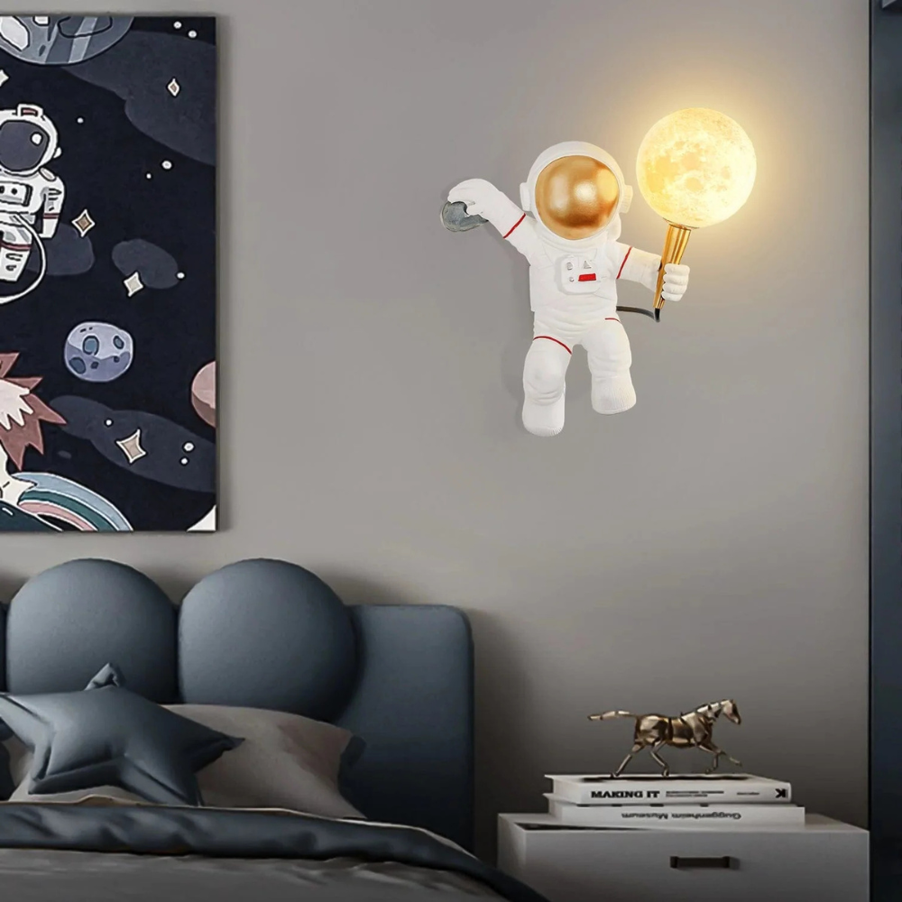 Astronaut Wall Light
