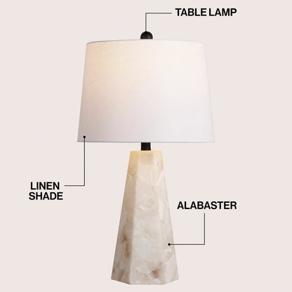 Alabéa Luxe Alabaster Lamp