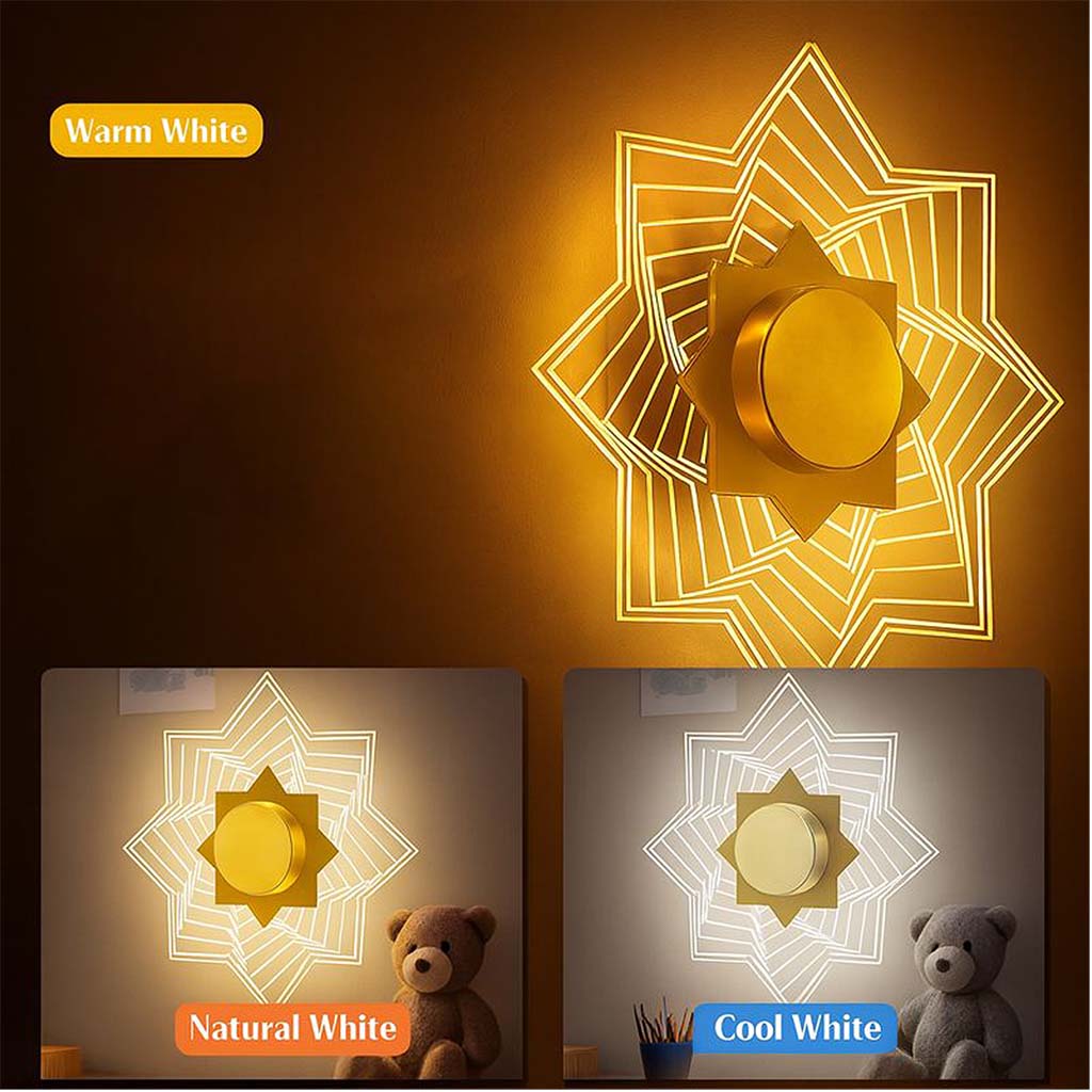 Infinity Star Wall Light