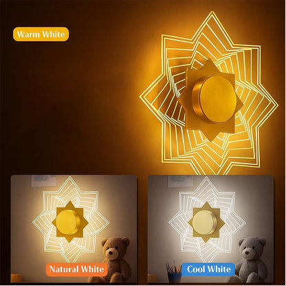 Infinity Star Wall Light