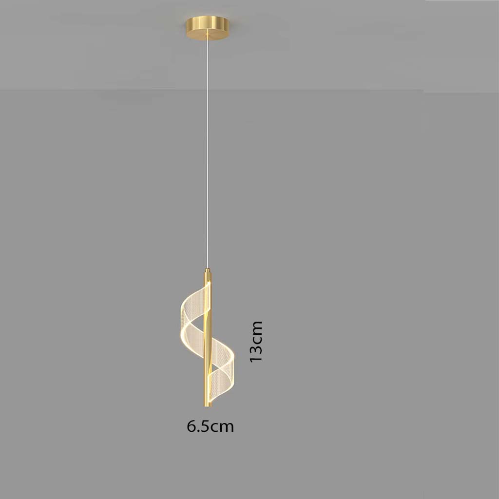 Aurelia Twist Pendant Light