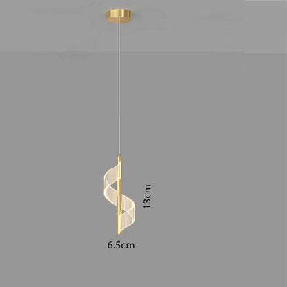 Aurelia Twist Pendant Light