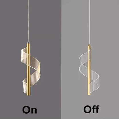 Aurelia Twist Pendant Light