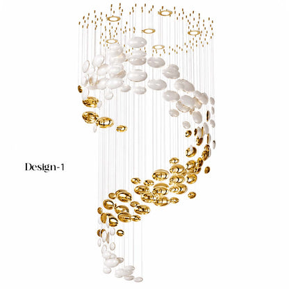 Pearl Oyster Chandelier