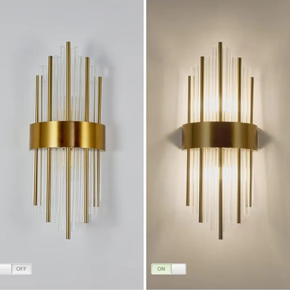Crown-Luxe Wall Light