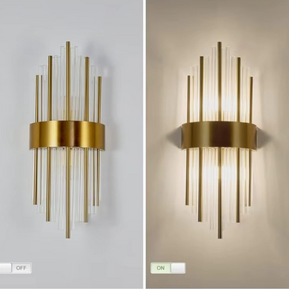 Crown-Luxe Wall Light