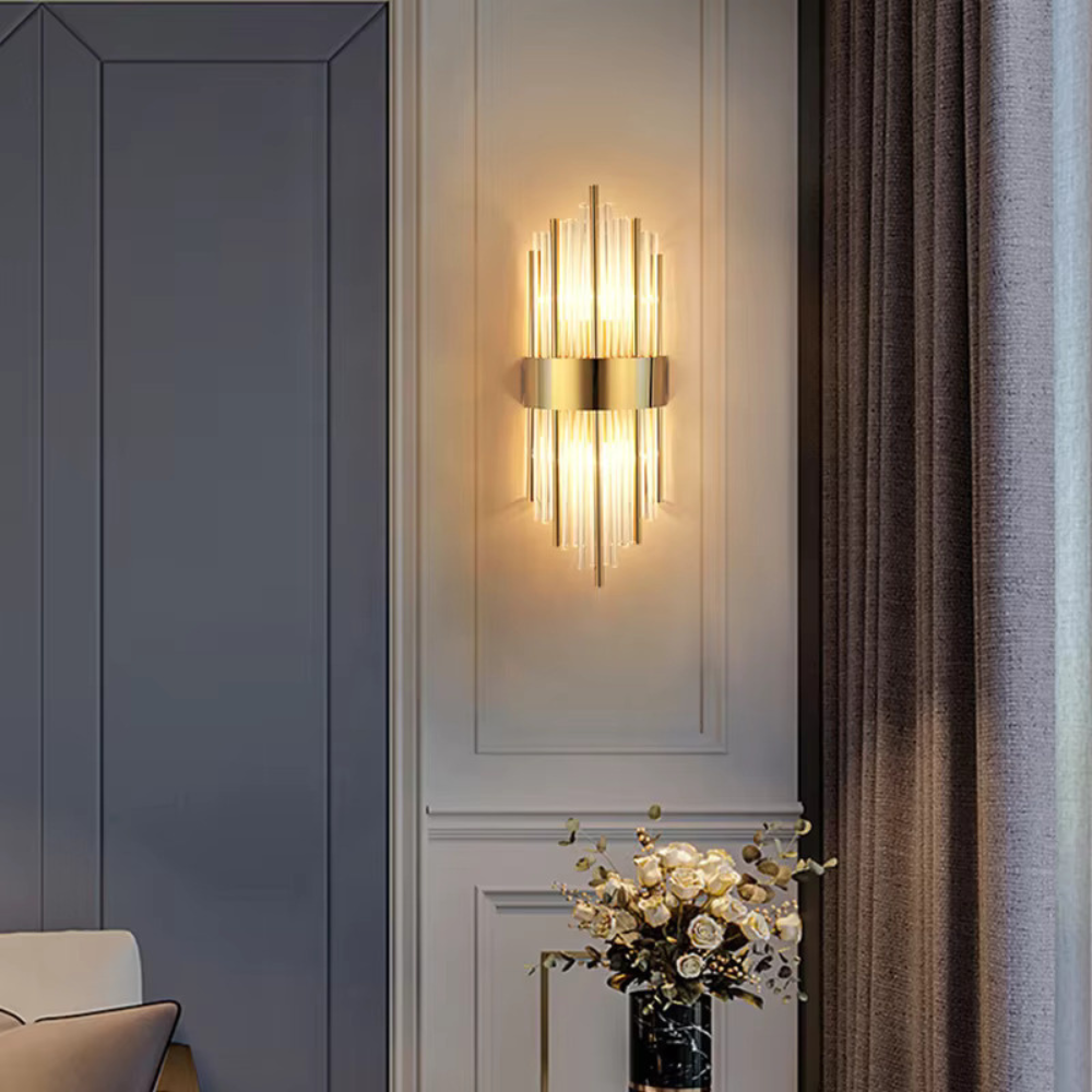 Crown-Luxe Wall Light
