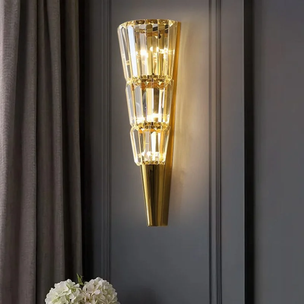 Crystal Scepter Wall Light