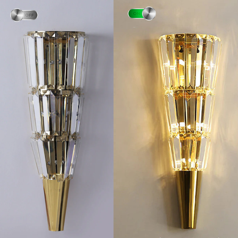 Crystal Scepter Wall Light