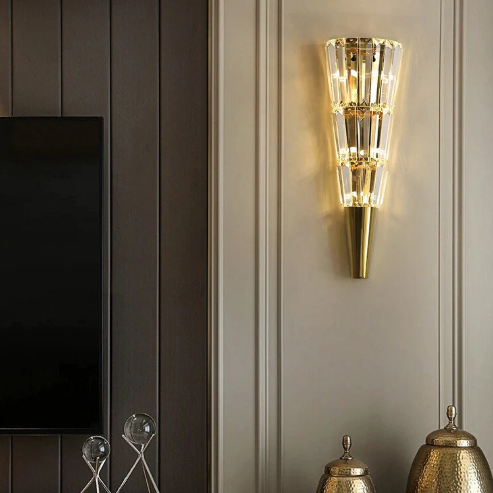 Crystal Scepter Wall Light