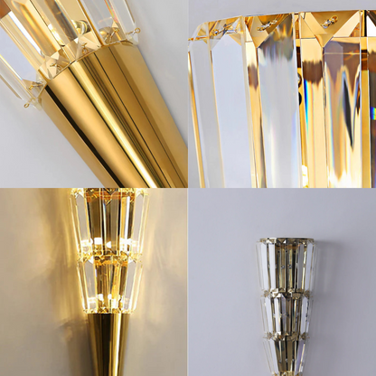Crystal Scepter Wall Light