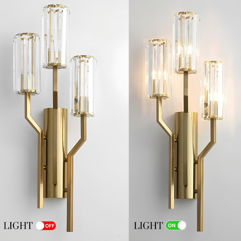 Crystal Branch Wall Light