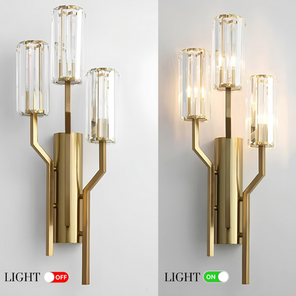 Crystal Branch Wall Light