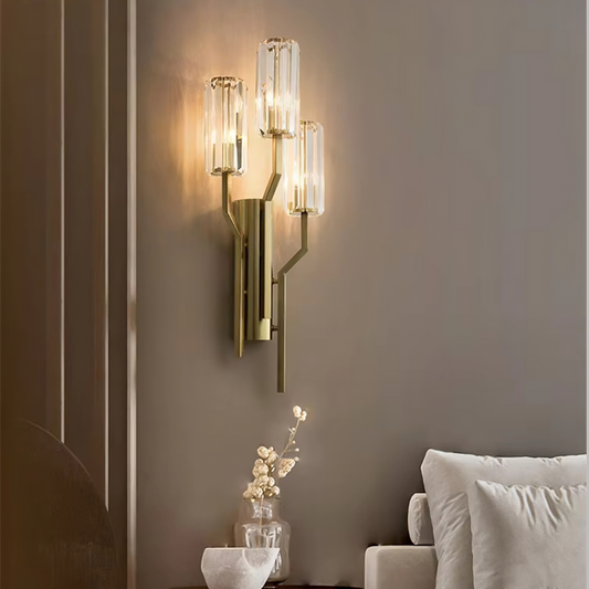 Crystal Branch Wall Light