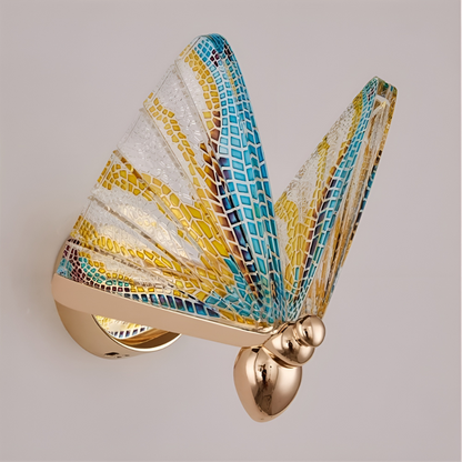 Luxury Flora Butterfly Wall Light