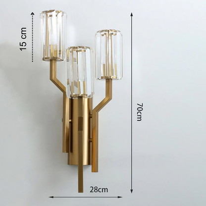 Crystal Branch Wall Light